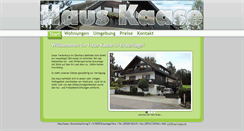 Desktop Screenshot of haus-kaase.de